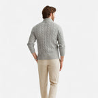 Belavoire | Men’s Half-Zip Cotton Sweater Classic
