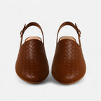 Belavoire | Women’s Woven Leather Flats Classic