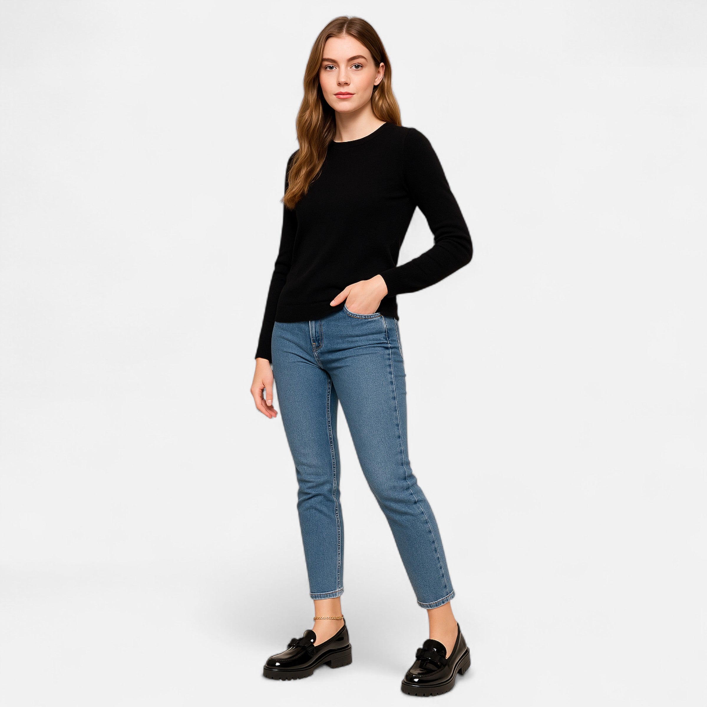 Belavoire | Women’s Slip-On Bow Loafers Timeless Style