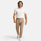 Belavoire | Men’s Pleated Business Trousers Classic Fit