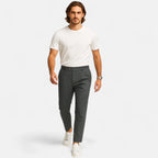 Belavoire | Men’s Pleated Business-Casual Trousers Classic Fit