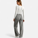 Belavoire | Women’s Corduroy Wide-Leg Trousers Classic