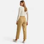 Belavoire | Women’s High-Waist Corduroy Trousers Classic