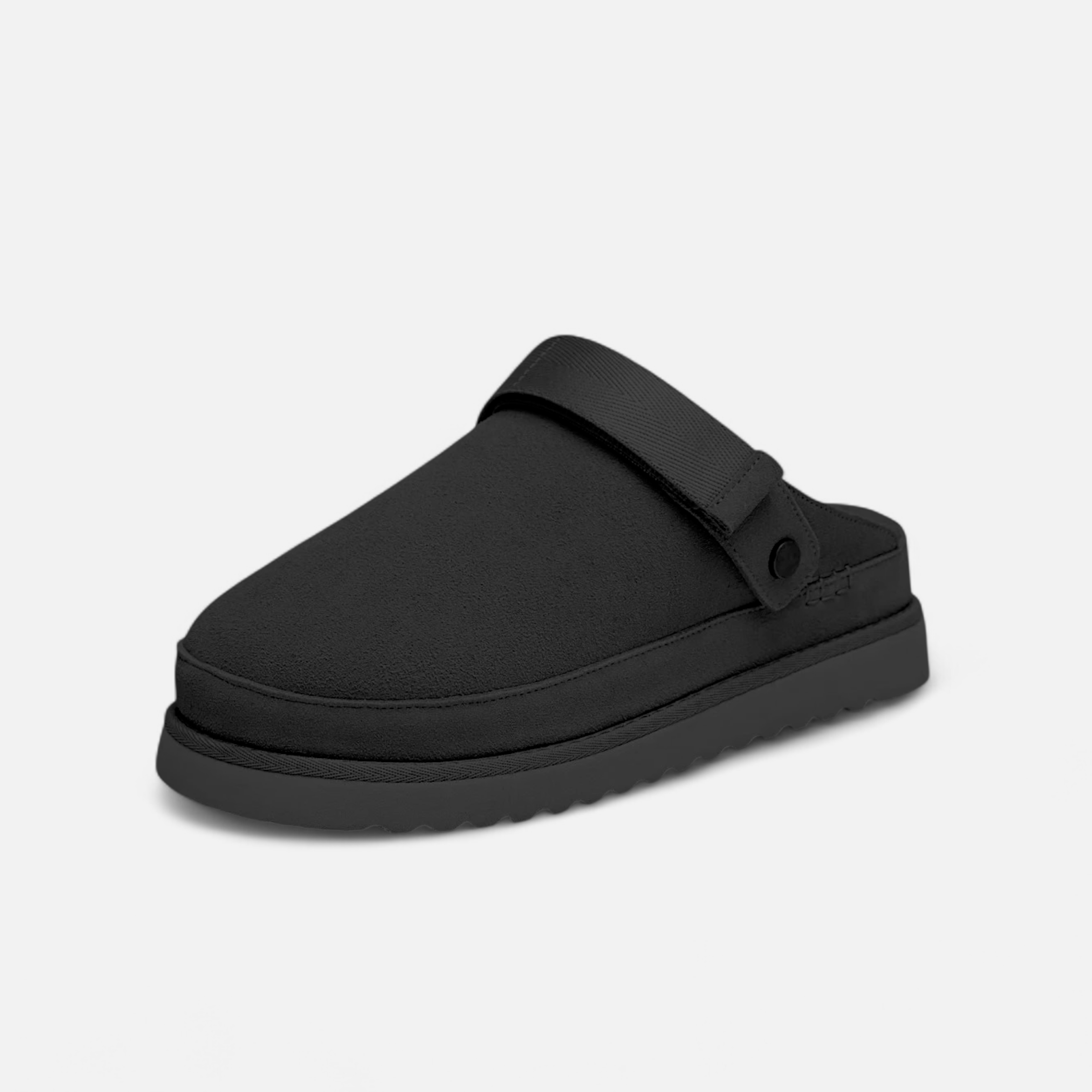 Belavoire | Unisex Leather Slippers with Back Strap Classic
