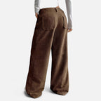 Belavoire | Women’s Corduroy Wide-Leg Trousers Classic