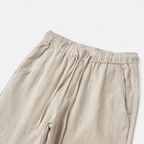 Belavoire | Men’s Loose Fit Linen Trousers Classic
