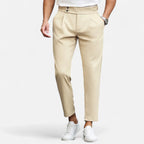 Belavoire | Men’s Pleated Business Trousers Classic Fit