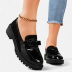 Belavoire | Women’s Slip-On Bow Loafers Timeless Style
