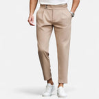 Belavoire | Men’s Pleated Business Trousers Classic Fit