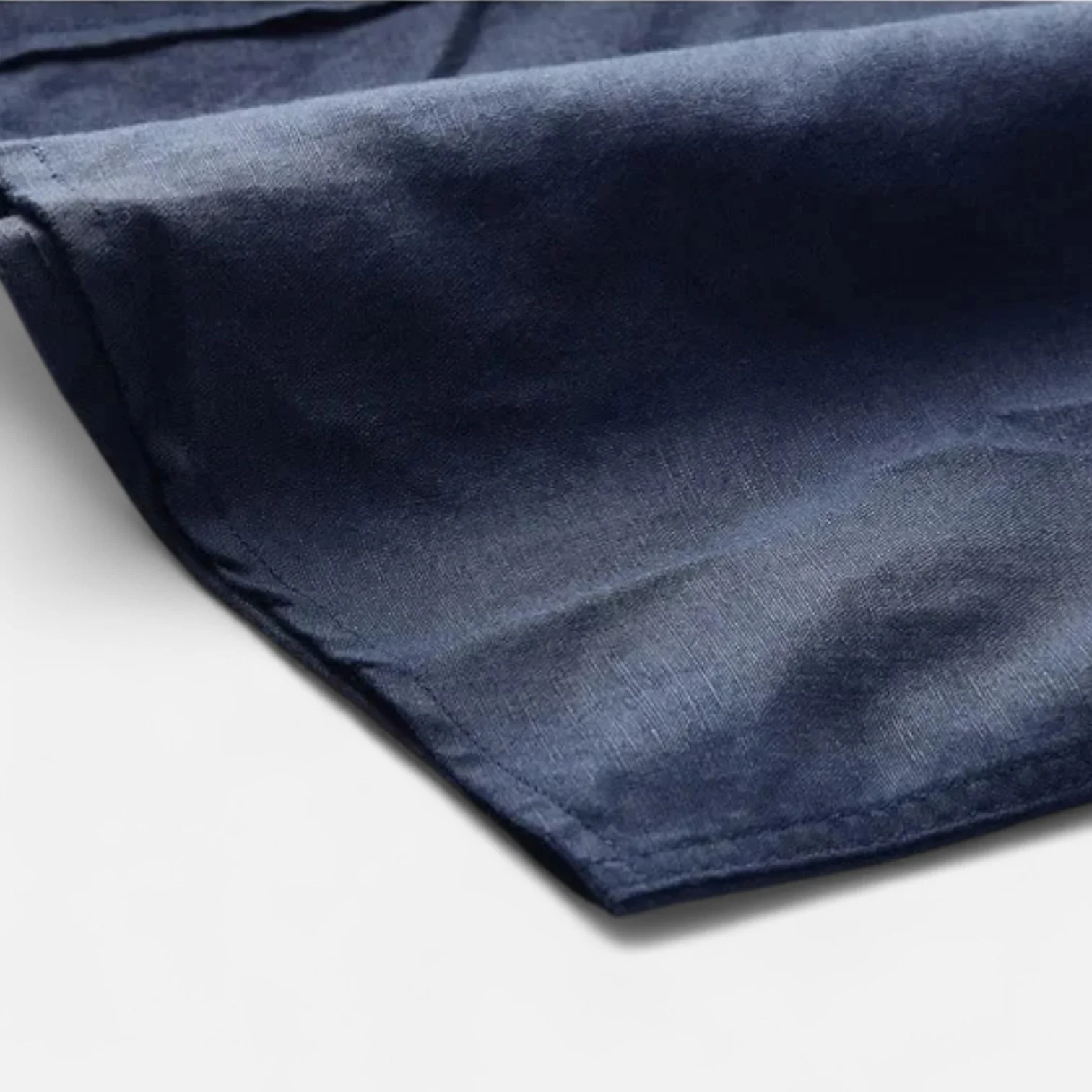 Belavoire | Men’s Linen Short-Sleeved Shirt Riviera