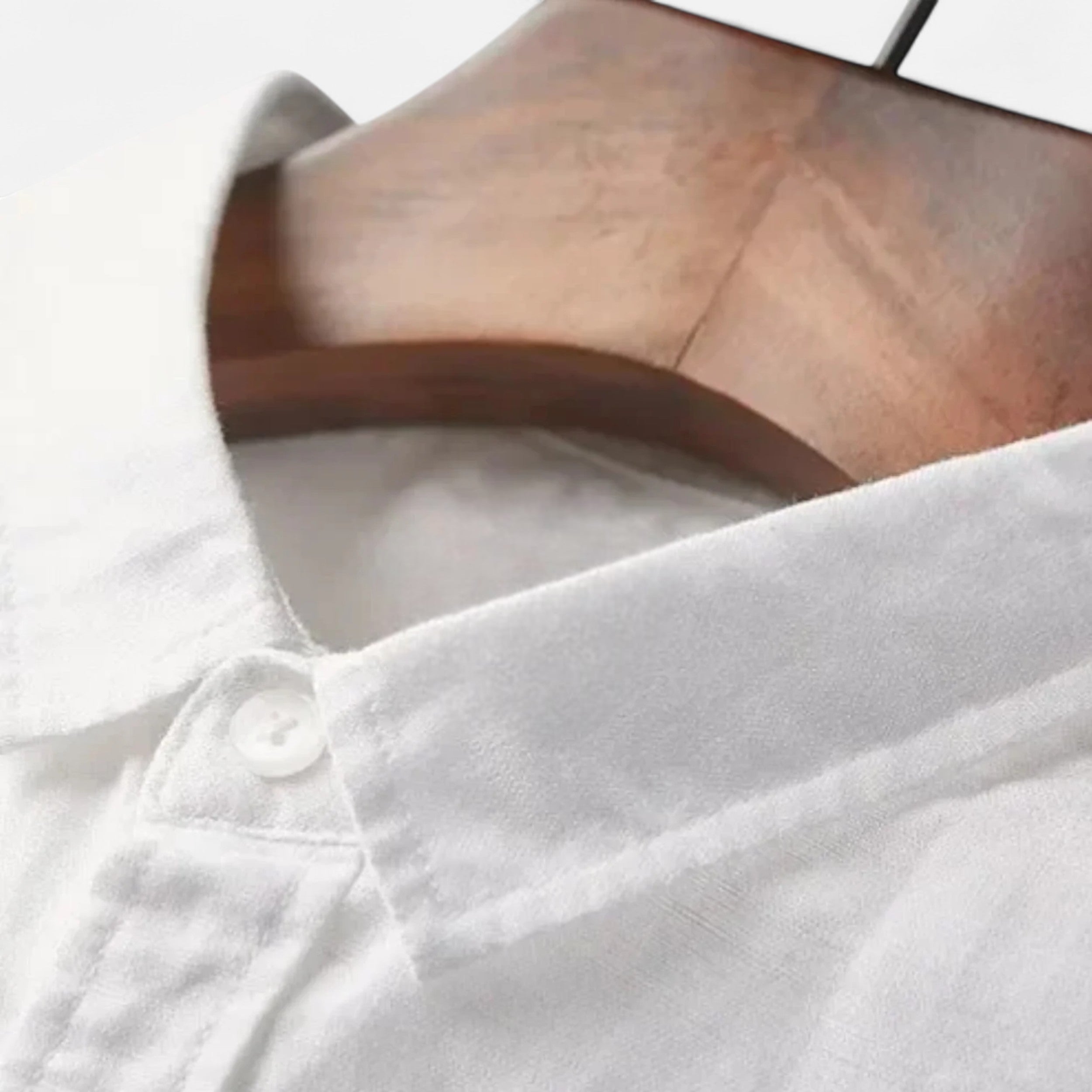 Belavoire | Men’s Linen Short-Sleeved Shirt Riviera
