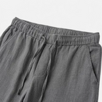 Belavoire | Men’s Loose Fit Linen Trousers Classic