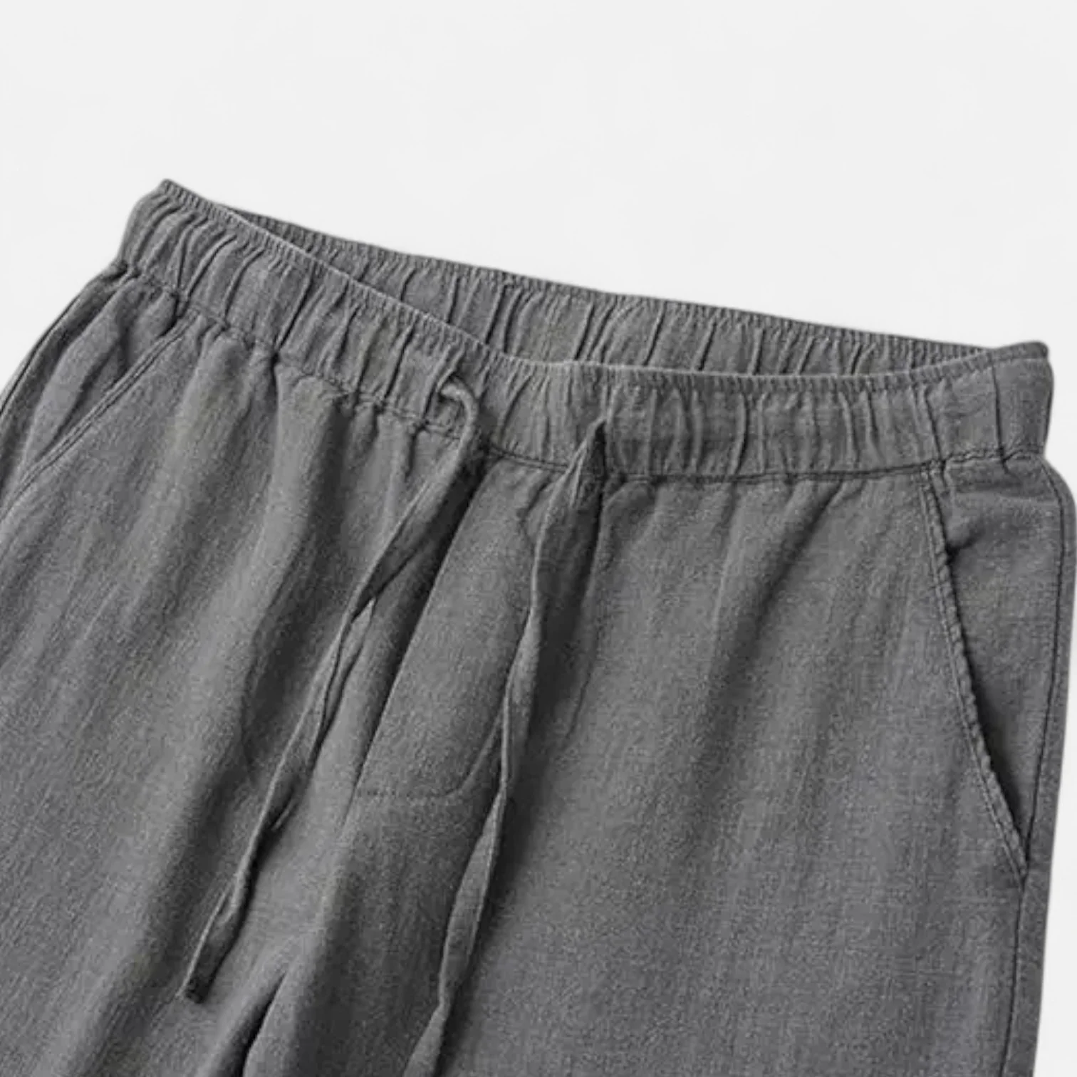 Belavoire | Men’s Loose Fit Linen Trousers Classic