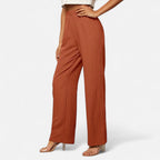 Belavoire | Women’s High-Waist Straight-Leg Trousers Classic