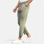 Belavoire | Men’s Pleated Business-Casual Trousers Classic Fit