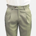 Belavoire | Men’s Pleated Business-Casual Trousers Classic Fit