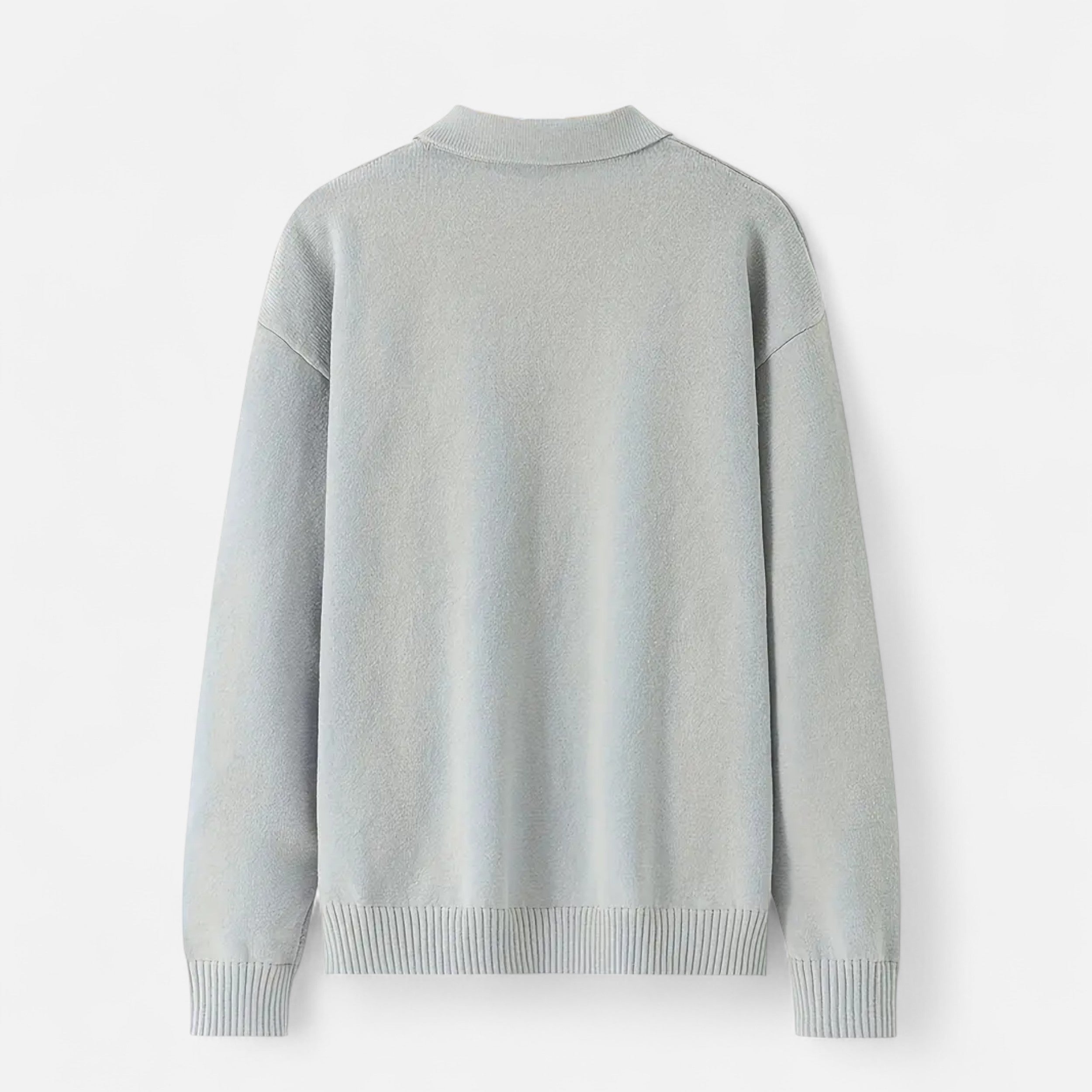 Belavoire | Men’s Knit Polo Sweater Autumn/Winter Classic