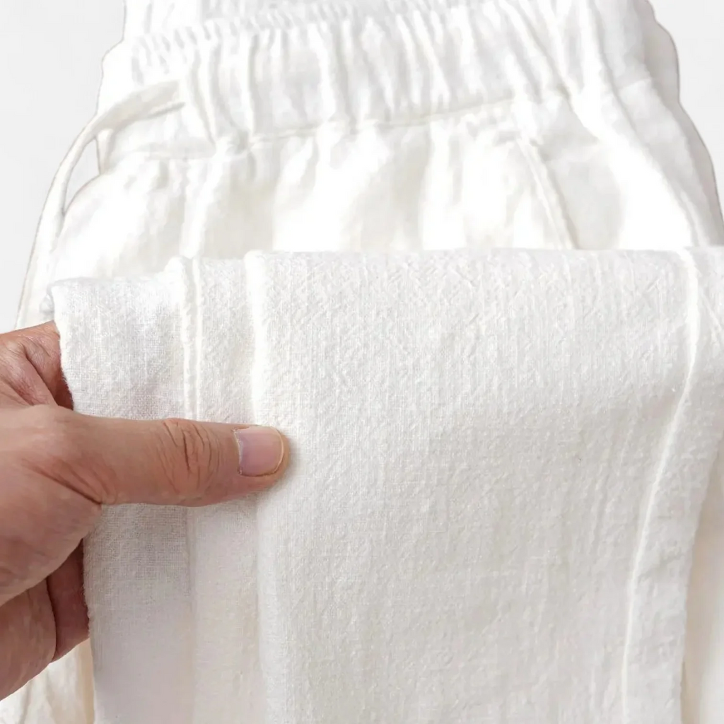 Belavoire | Men’s Loose Fit Linen Trousers Classic