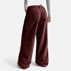 Belavoire | Women’s Corduroy Wide-Leg Trousers Classic