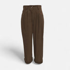 Belavoire | Women’s High-Waist Corduroy Trousers Classic