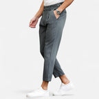 Belavoire | Men’s Pleated Business-Casual Trousers Classic Fit