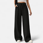 Belavoire | Women’s High-Waist Drawstring Wide-Leg Trousers