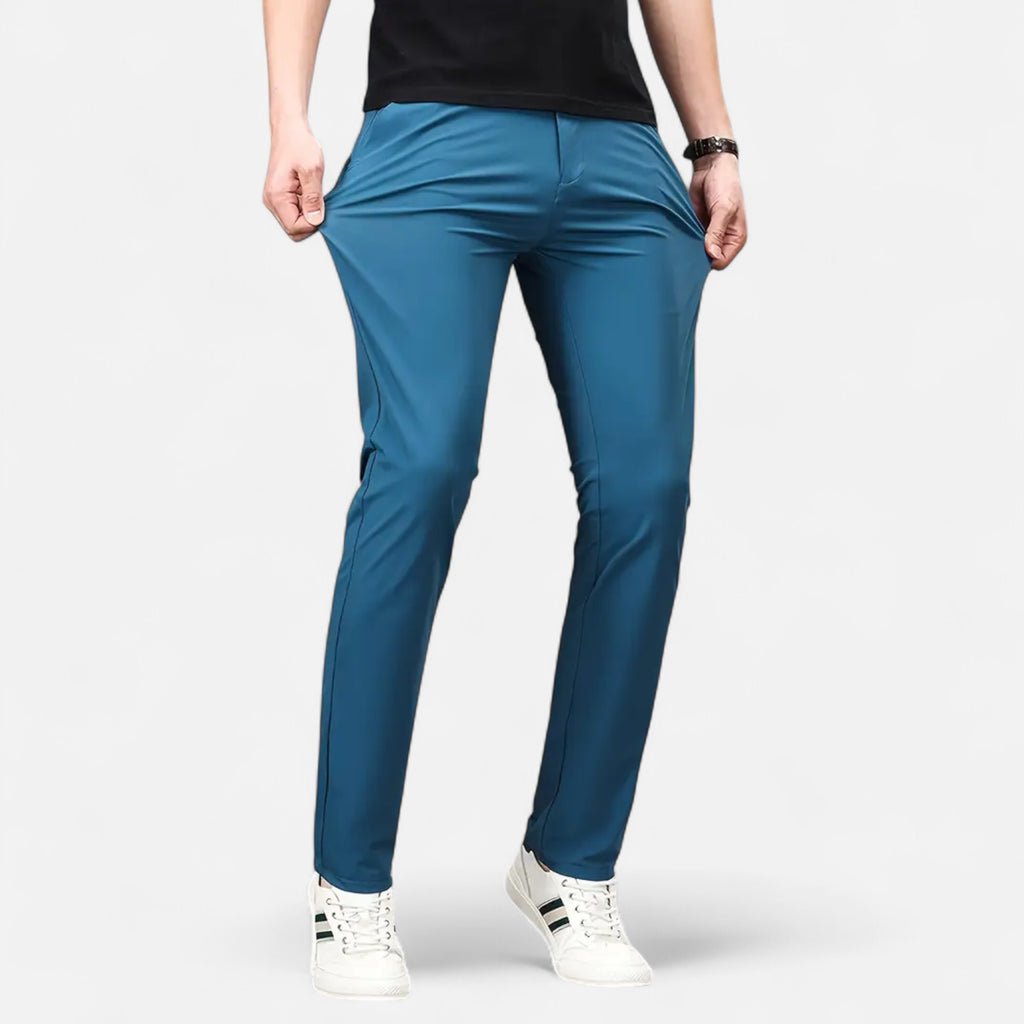 Belavoire | Men’s Slim-Fit Stretch Trousers Classic