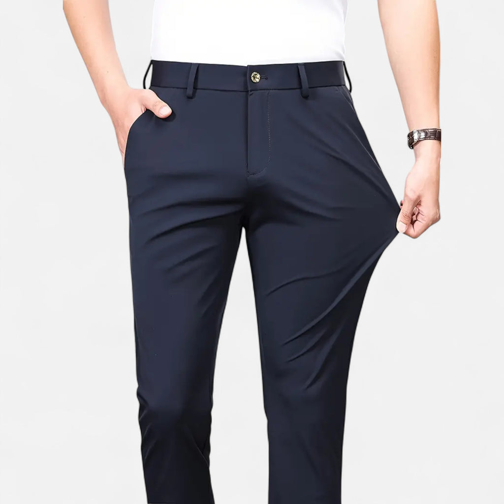 Belavoire | Men’s Slim-Fit Stretch Trousers Classic