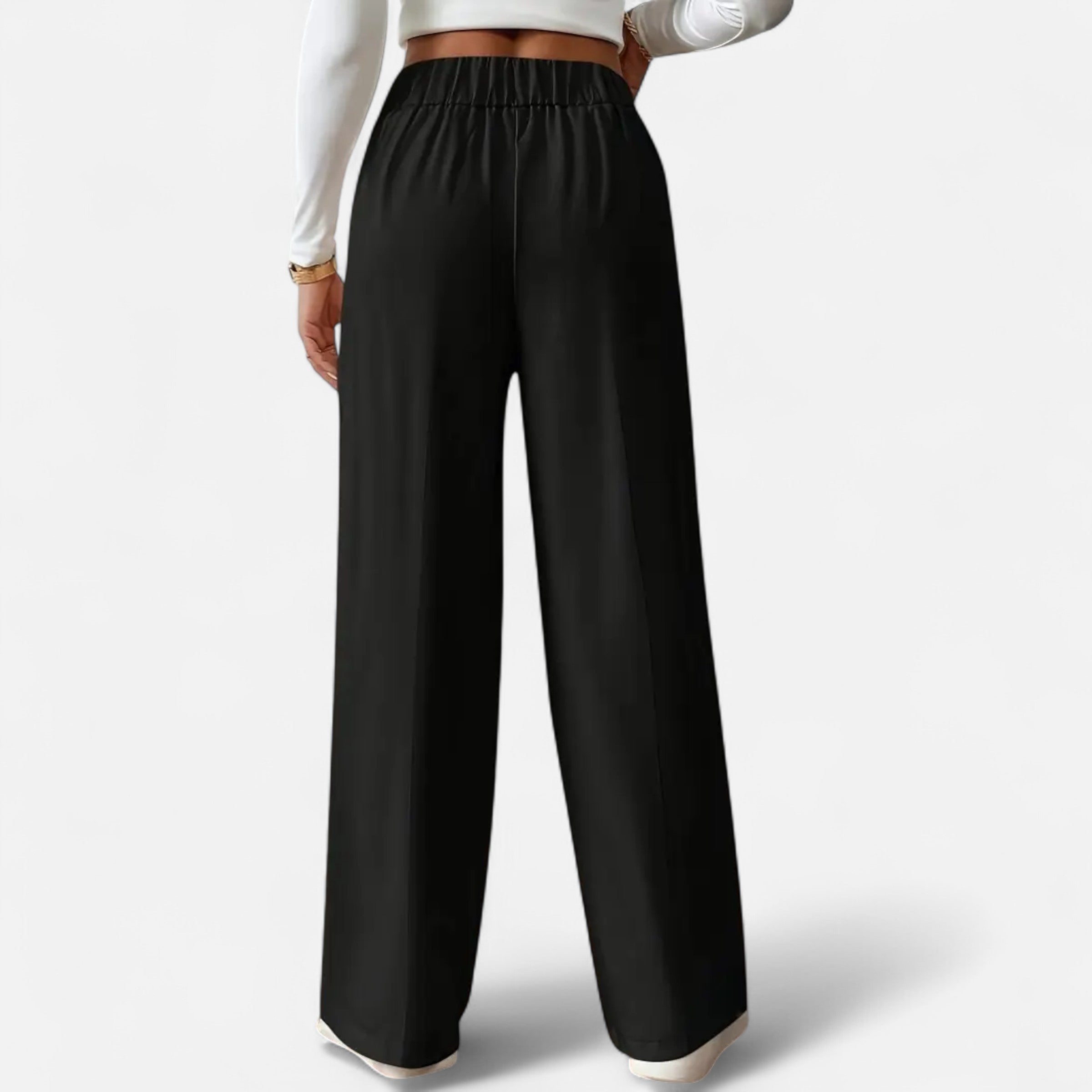 Belavoire | Women’s High-Waist Straight-Leg Trousers