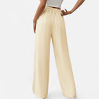 Belavoire | Women’s High-Waist Drawstring Wide-Leg Trousers