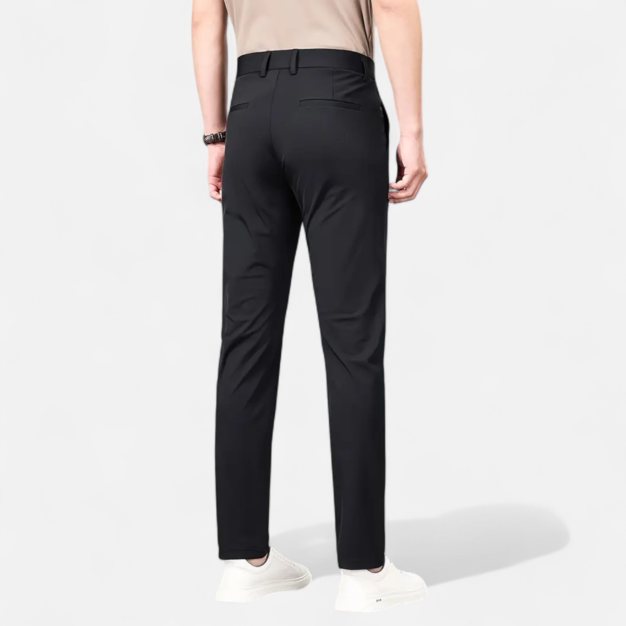 Belavoire | Men’s Slim-Fit Stretch Trousers Classic