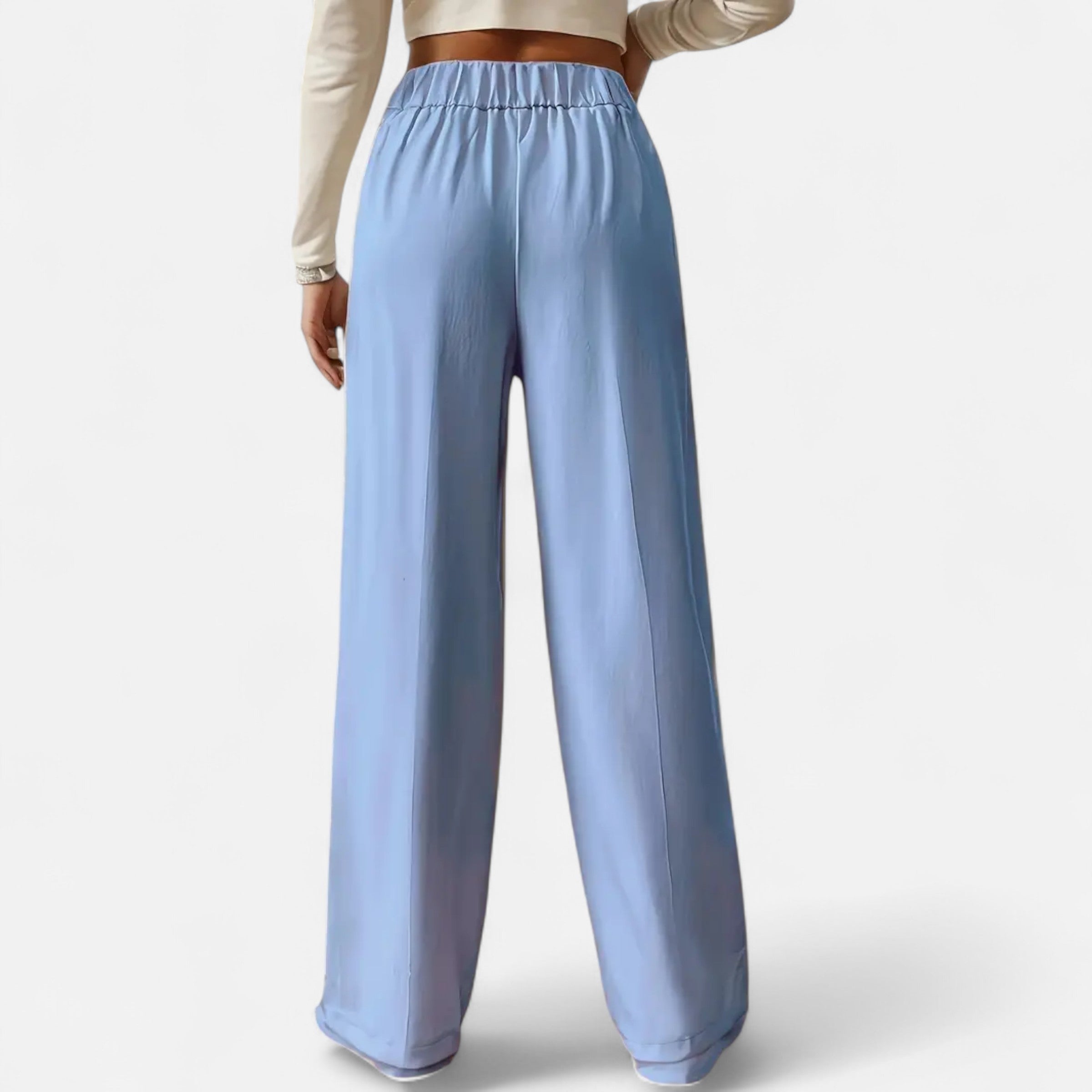 Belavoire | Women’s High-Waist Straight-Leg Trousers