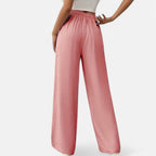 Belavoire | Women’s High-Waist Drawstring Wide-Leg Trousers