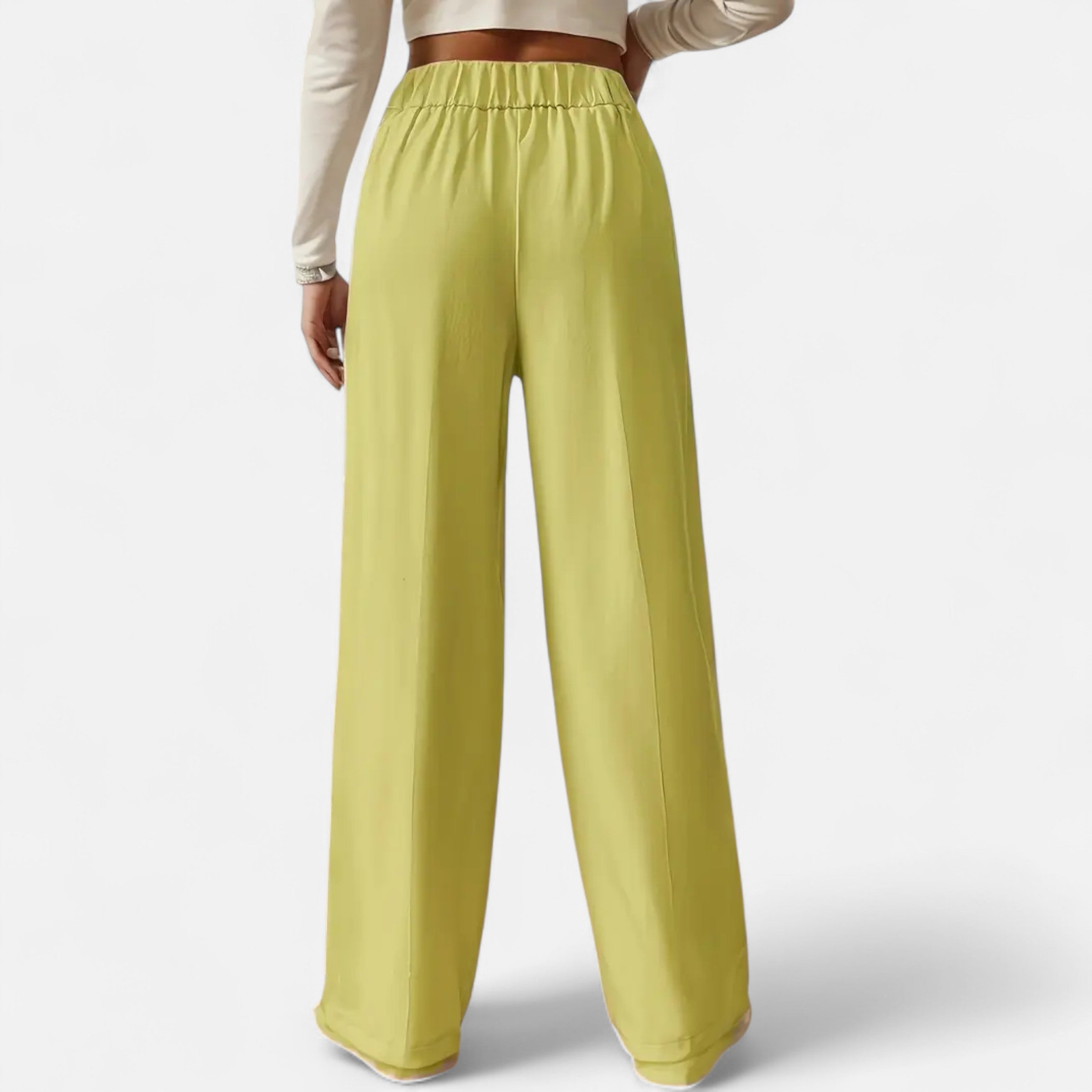 Belavoire | Women’s High-Waist Straight-Leg Trousers