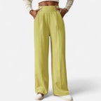 Belavoire | Women’s High-Waist Straight-Leg Trousers