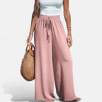 Belavoire | Women’s High-Waist Wide-Leg Trousers Classic