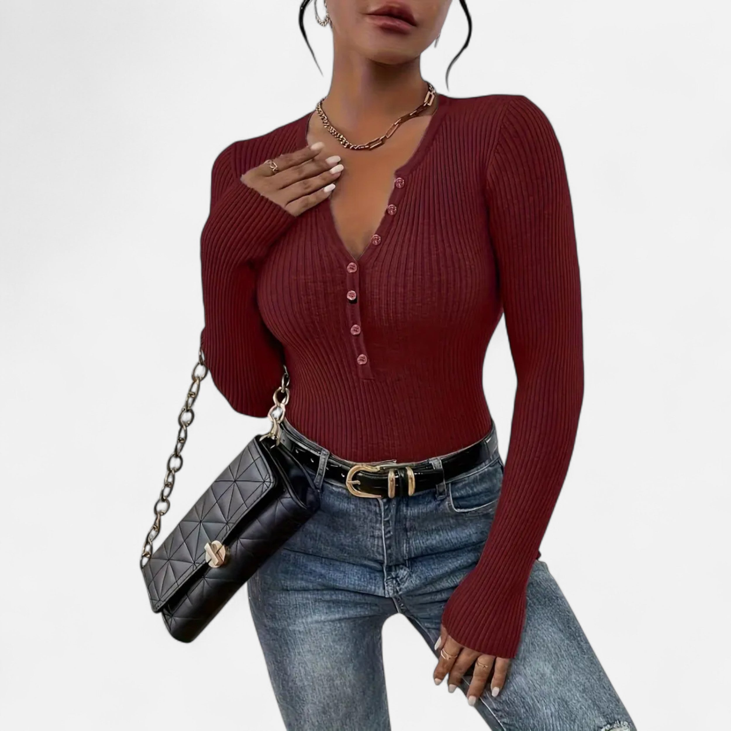 Belavoire | Women’s Elegant Pullover Sweater Heritage Style