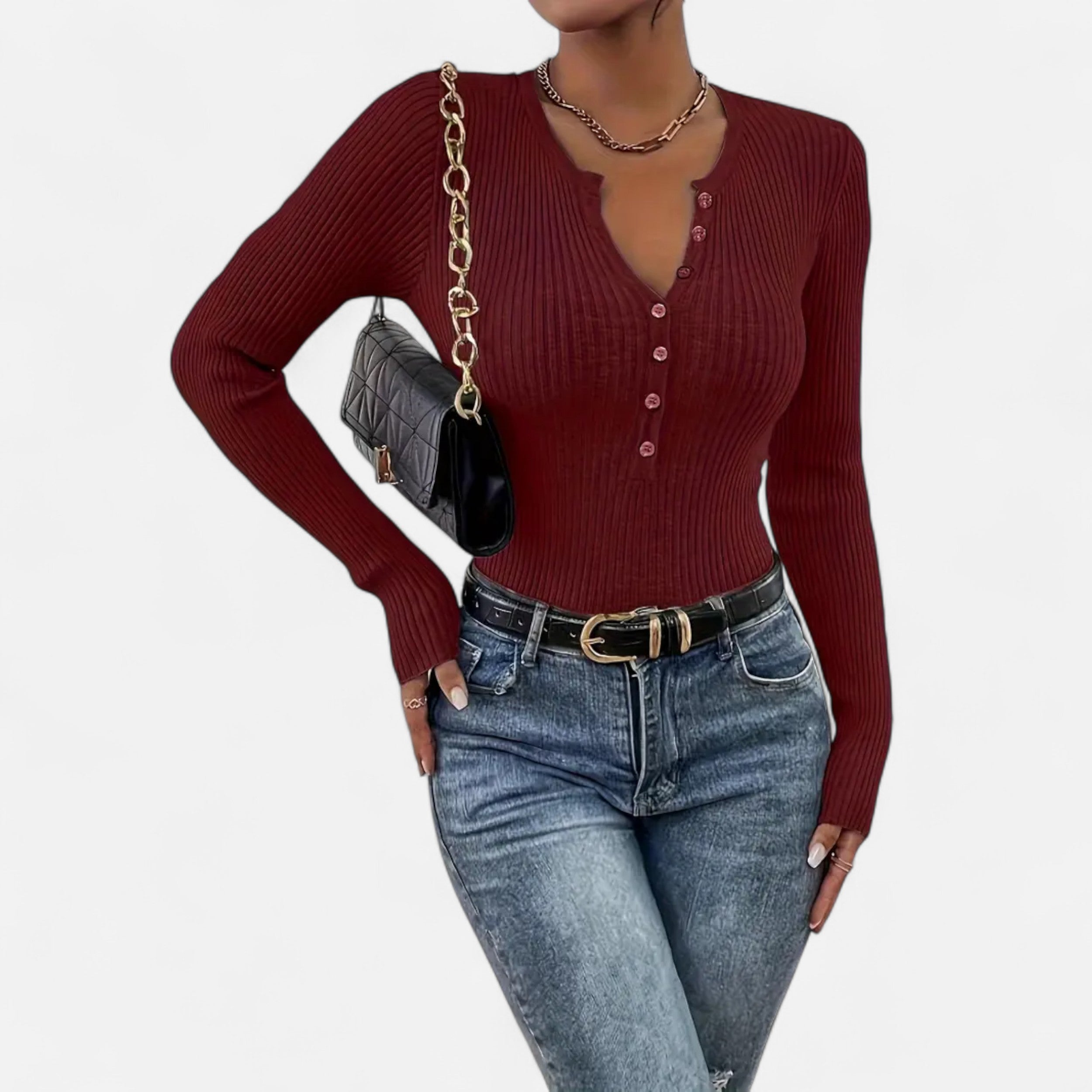 Belavoire | Women’s Elegant Pullover Sweater Heritage Style