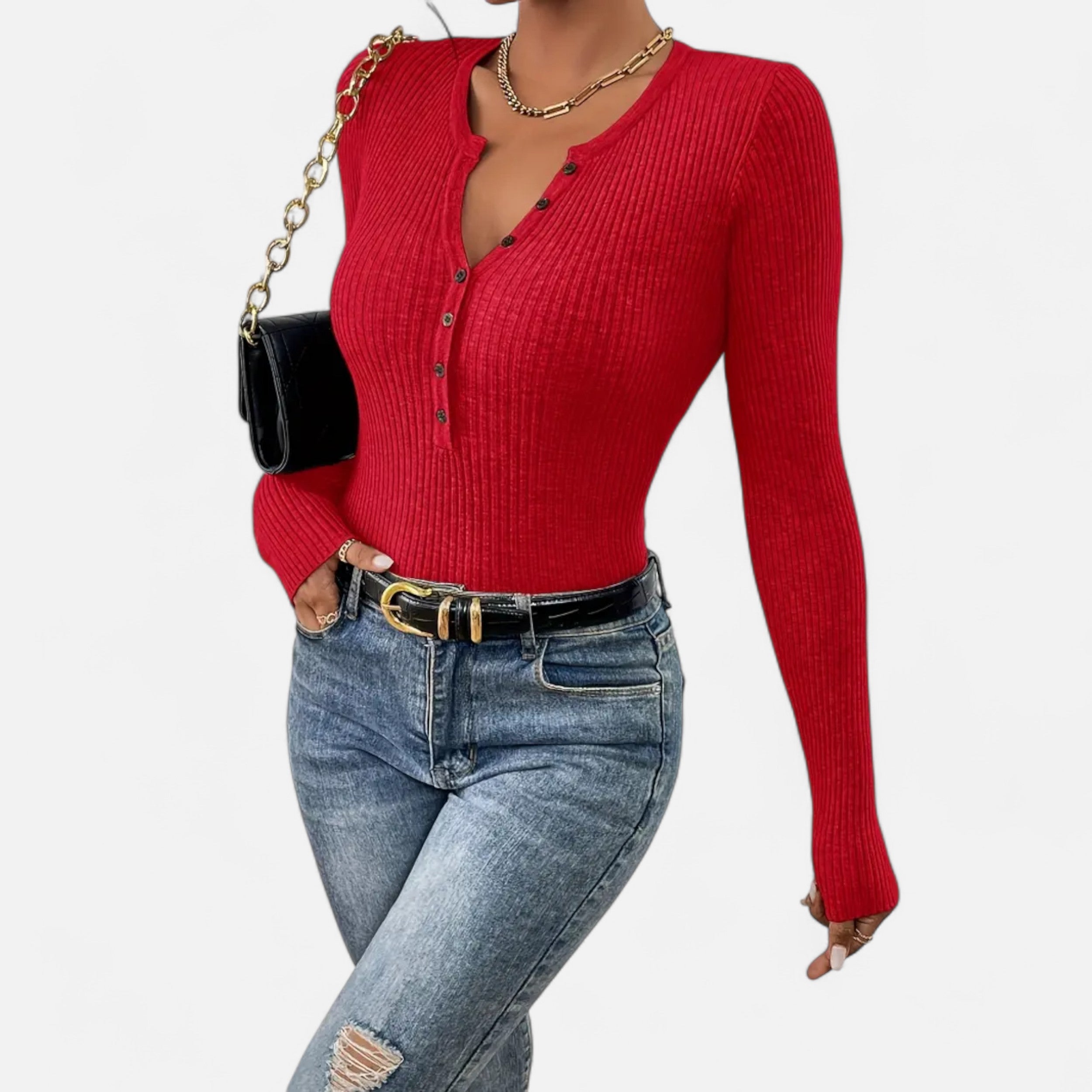 Belavoire | Women’s Elegant Pullover Sweater Heritage Style