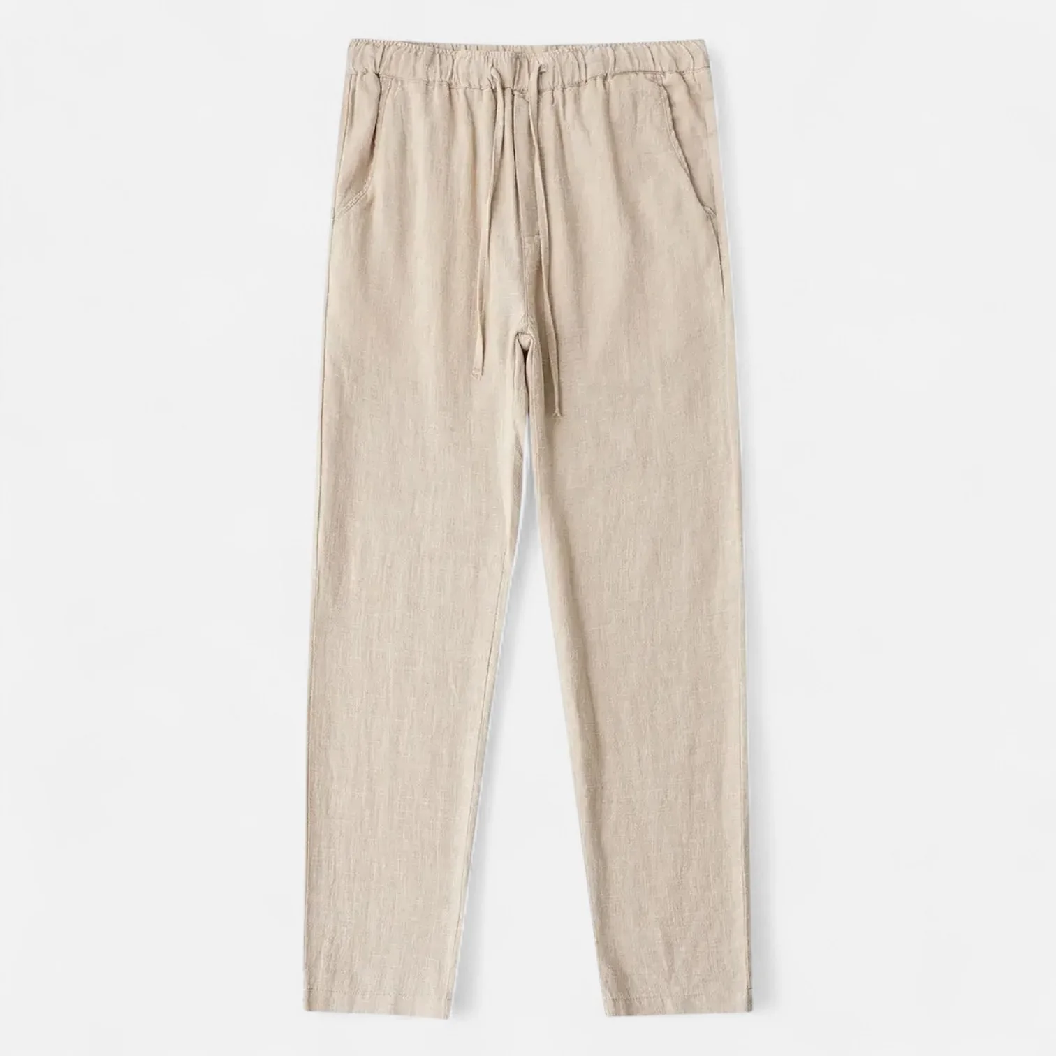 Belavoire | Men’s Loose Fit Linen Trousers Classic