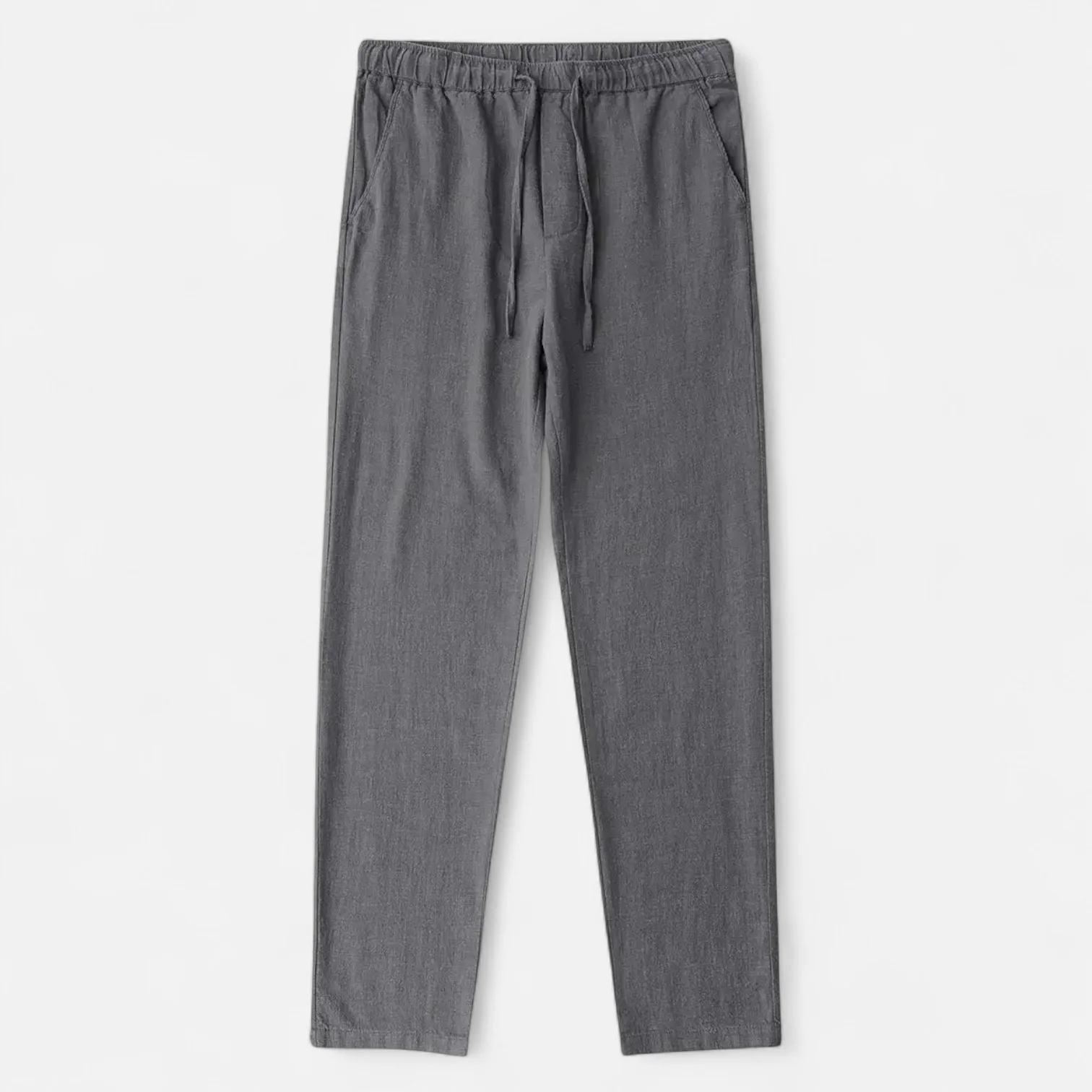 Belavoire | Men’s Loose Fit Linen Trousers Classic