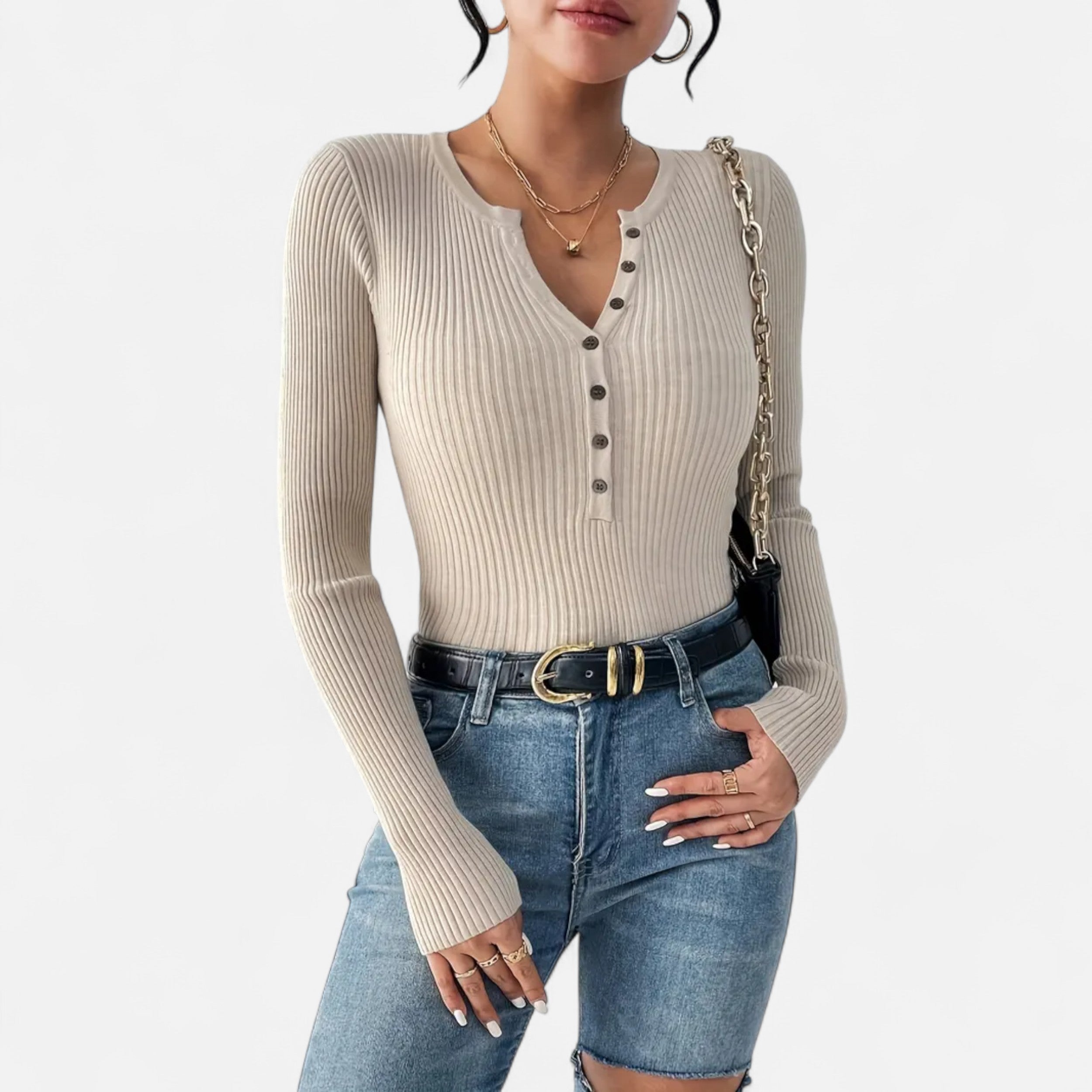 Belavoire | Women’s Elegant Pullover Sweater Heritage Style