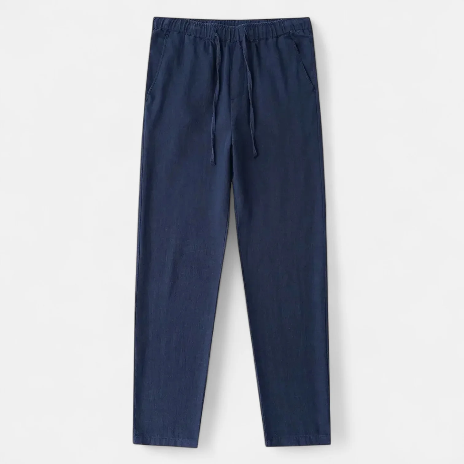 Belavoire | Men’s Loose Fit Linen Trousers Classic