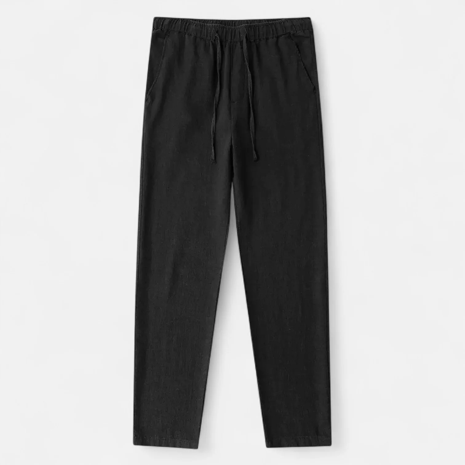 Belavoire | Men’s Loose Fit Linen Trousers Classic