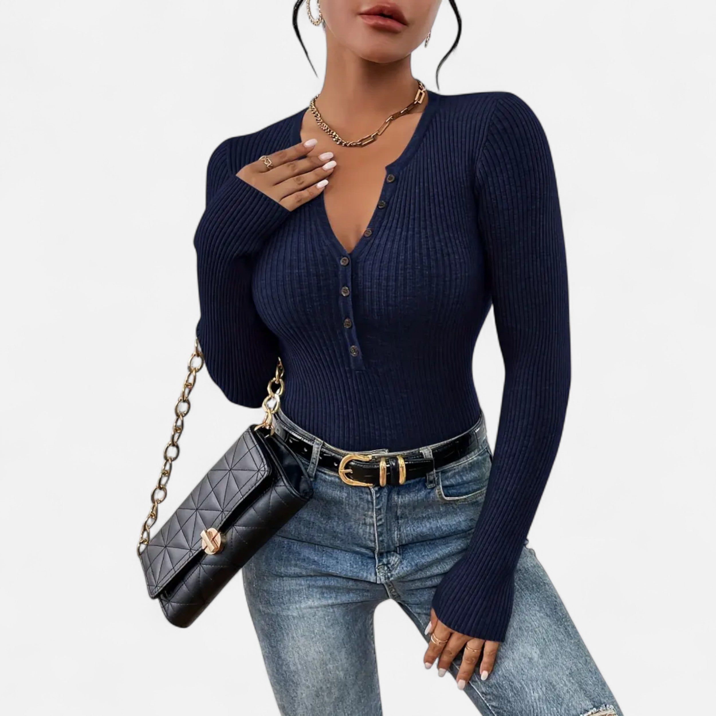 Belavoire | Women’s Elegant Pullover Sweater Heritage Style