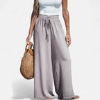Belavoire | Women’s High-Waist Wide-Leg Trousers Classic