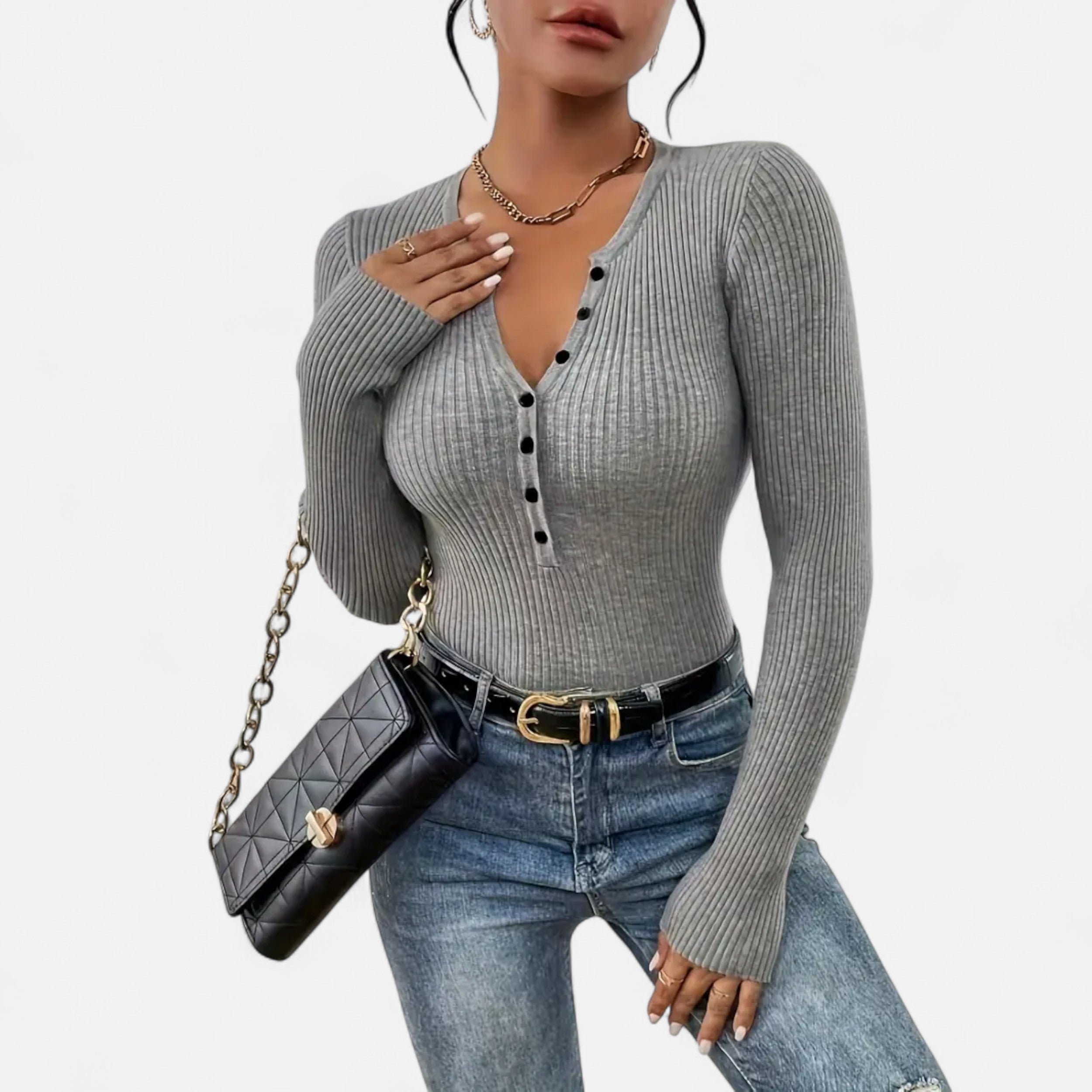 Belavoire | Women’s Elegant Pullover Sweater Heritage Style
