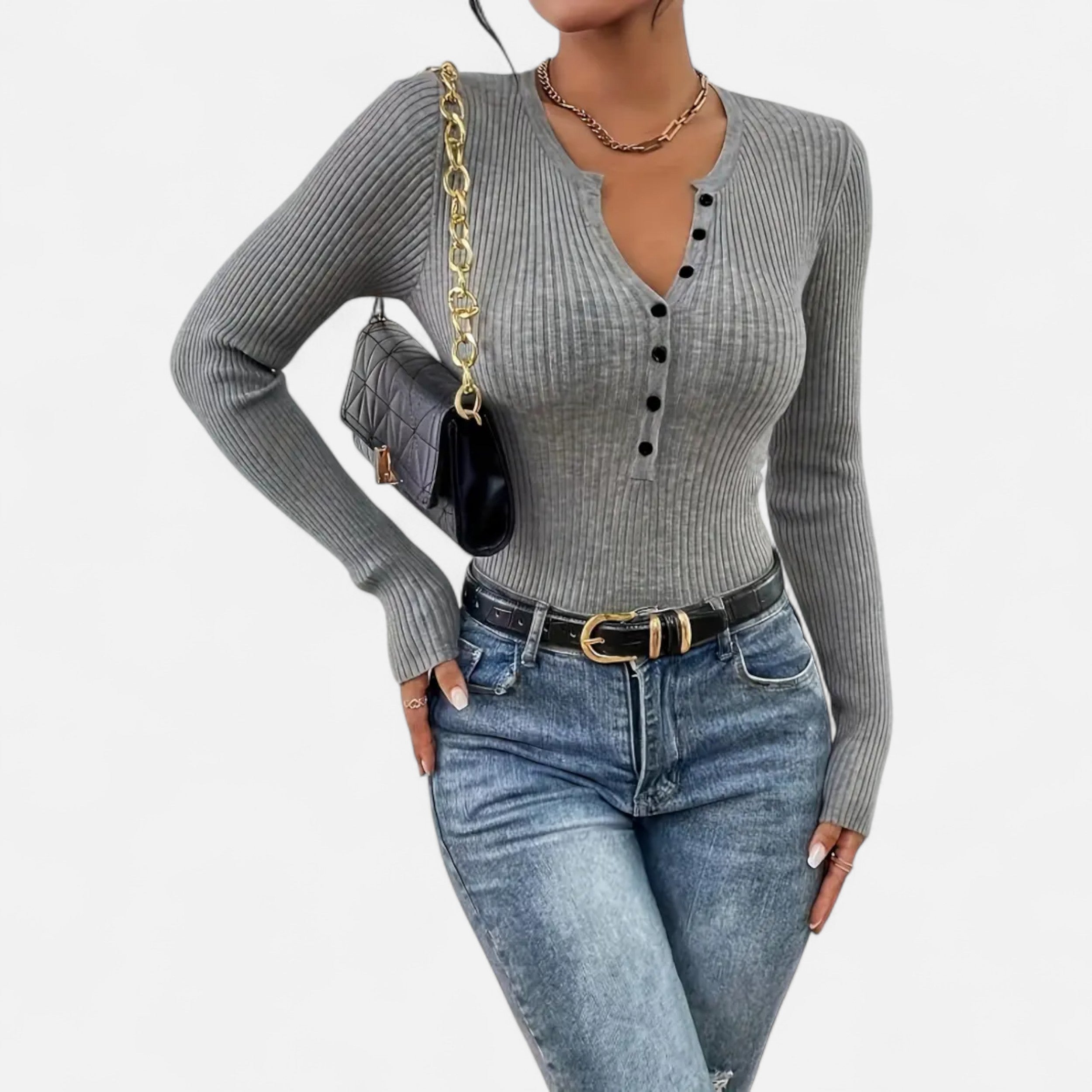 Belavoire | Women’s Elegant Pullover Sweater Heritage Style