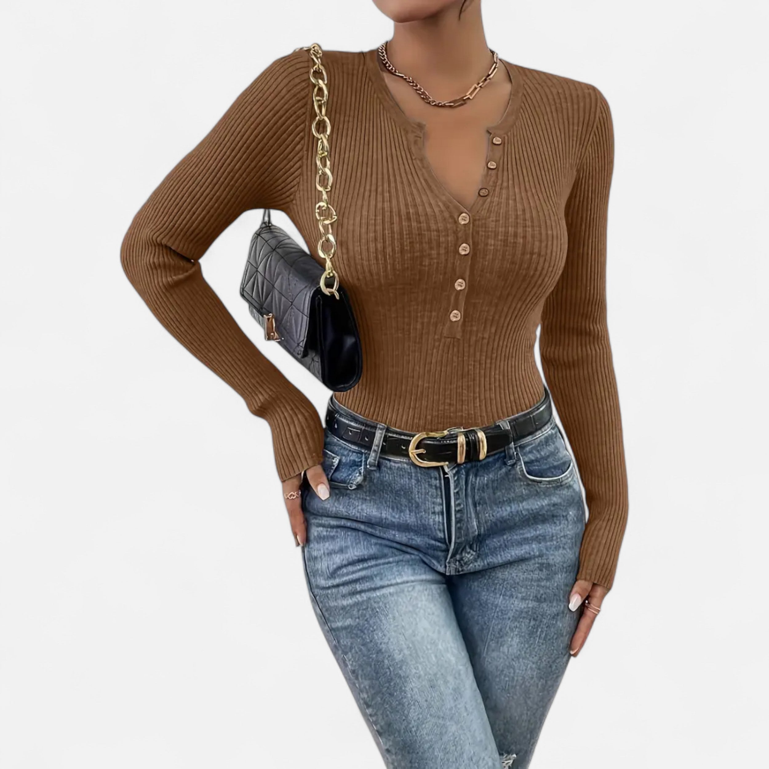Belavoire | Women’s Elegant Pullover Sweater Heritage Style