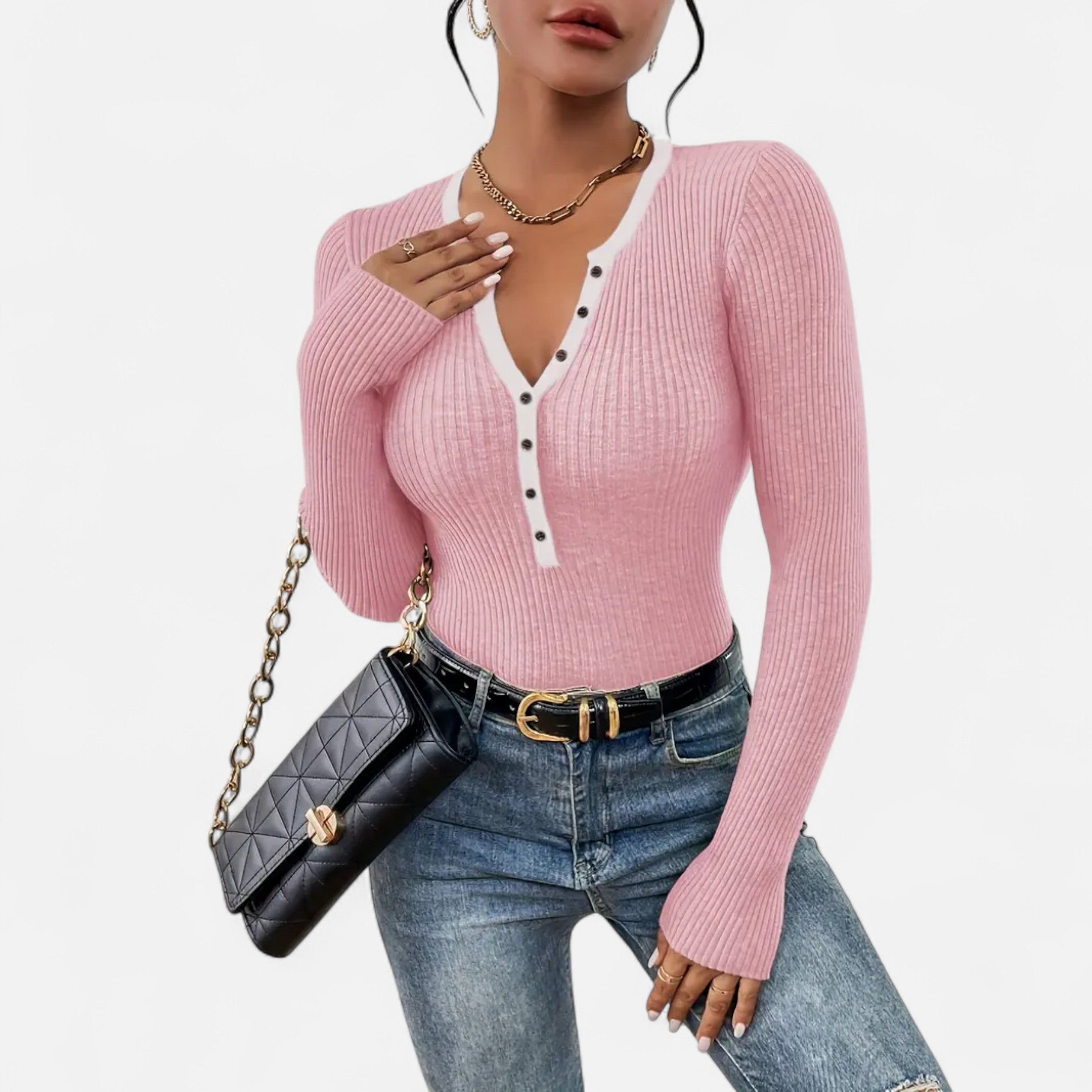 Belavoire | Women’s Elegant Pullover Sweater Heritage Style